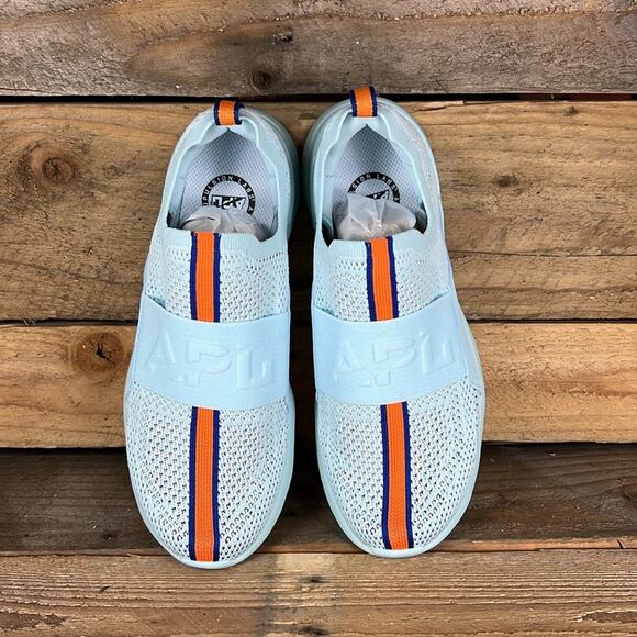 APL Women's Techloom Bliss Sneakers - Gulf Blue/Orange/Racer - 7 - New in box - Picture 5 of 8